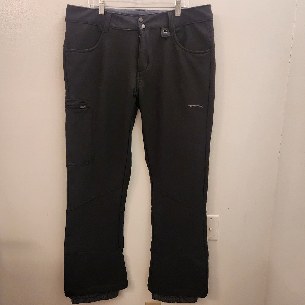 Arctix Womens Fleece Insulated Waterproof Snow Ski Pants 5K Pockets Size XL